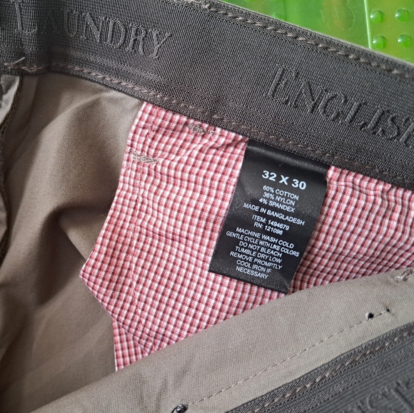 ENGLISH LAUNDRY Men’s 365 Straight Leg Classic 5 Pocket Pants stretch 32/30 - Picture 8 of 12